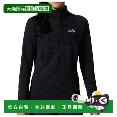 MOUNTAIN HARDWEAR 女士抓绒衣 1056004BLACK CO 黑色
