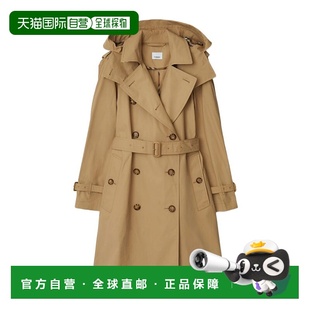 BURBERRY 女士外套 80842521 SS2024 花色 Trench双排扣风衣