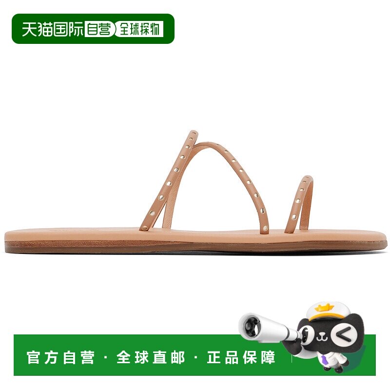 1h可退 潮奢 Tom Ford 汤姆 福特 女士 驼色 Lynx 凉鞋