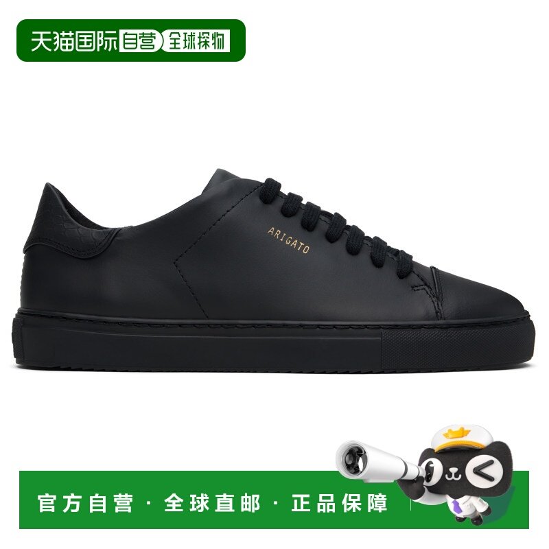 潮奢 Tom Ford 汤姆 福特 男士 黑色 Clean 90 Croc 运动鞋