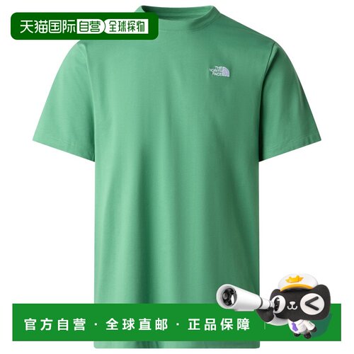 1h可退 THE NORTH FACE 男士户外T恤 2167971DIMMEDALGAE