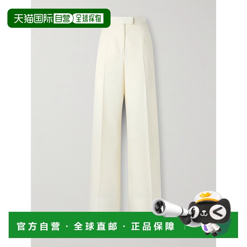 1h可退 潮奢 mcqueen 亚历山大 麦昆 女士 折痕休闲裤 830017QJAD