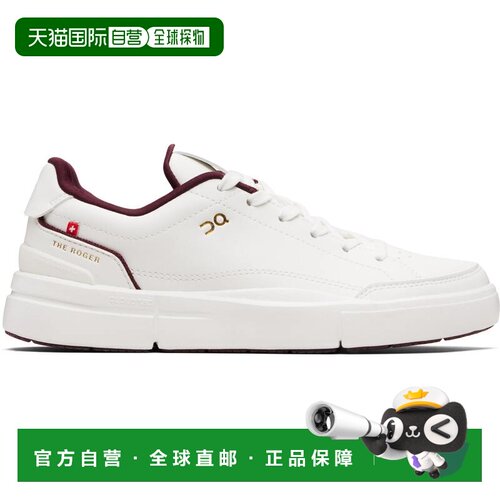 On 女士 白色 The ROGER Centre Court 运动鞋 3WG10404758