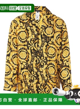 VERSACE 男士T恤 10053761A046615B000 范思哲SS2024黄色