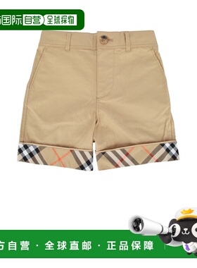 1h可退 潮奢 Burberry 巴宝莉 女童 KB4 OSCAR CHK TU 短裤童装 8