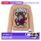 女士卫衣 Camel A1070091118 GANNI SS2026 浅棕色 Graphic Wool
