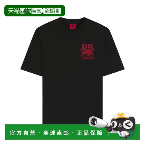 BOSS HUGO BOSS 男士T恤  50564572001 SS2026黑色短袖男装