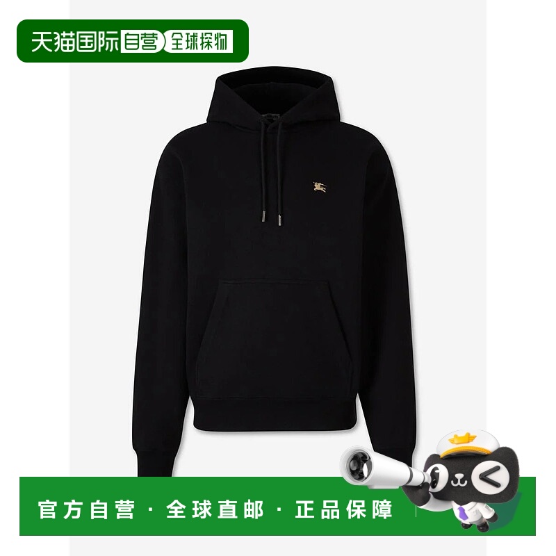 1h可退 BURBERRY 男士针织毛衣 8110938A1189BLACK AW2025卫衣