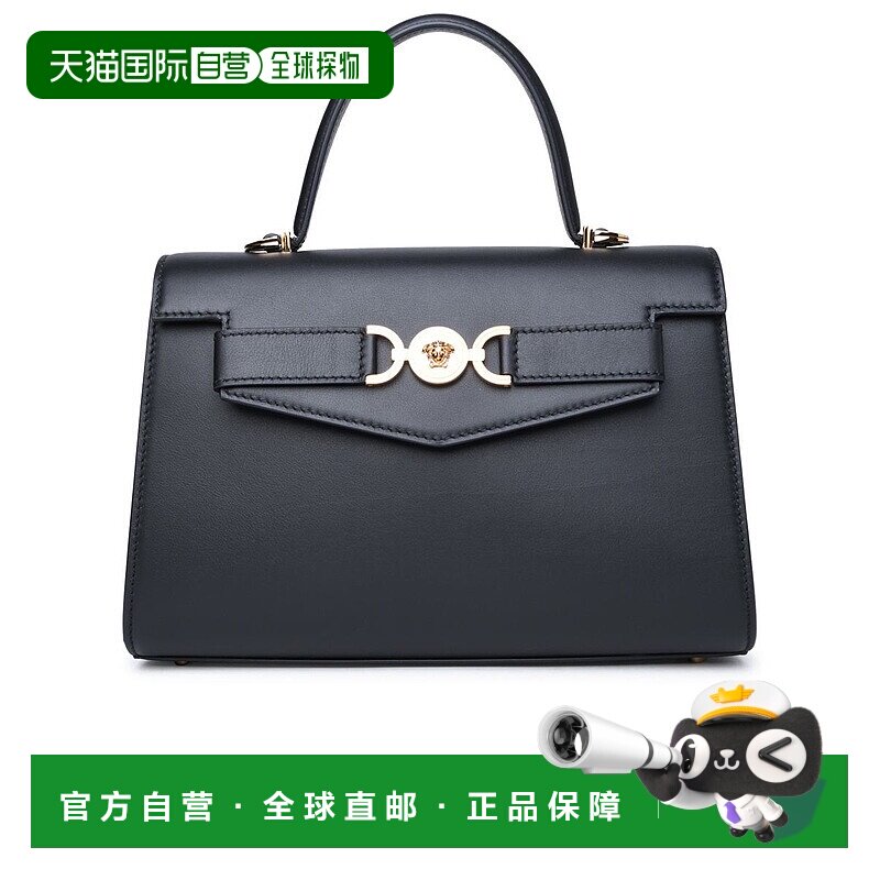 VERSACE 女士斜挎包 10138231A107951B00V CO 黑色 MEDIUM TOP HA