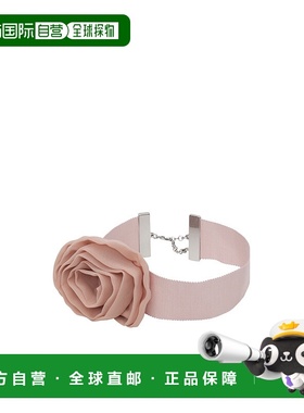 1h可退 BLUMARINE 女士项链 2W267AN0144 SS2024 黄色 龙虾扣玫瑰