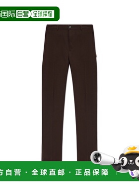 BURBERRY 男士休闲裤 8115268A1491CLOVEBROWN AW2025阔腿裤