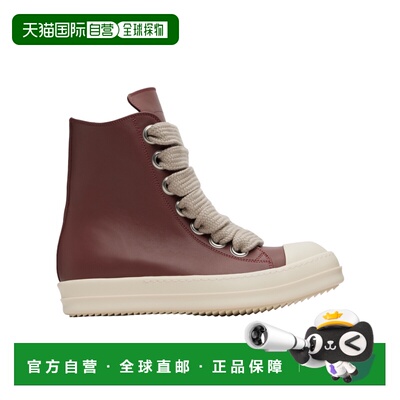 奢淘 Rick Owens 系带高帮运动鞋 男 RU02E1892LCOW2