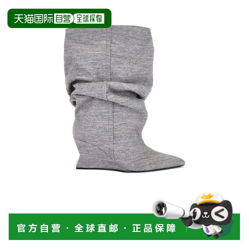 1h可退 潮奢 Balmain 巴尔曼 女士 Boot 及踝坡跟鞋 FN0TA183TWOL