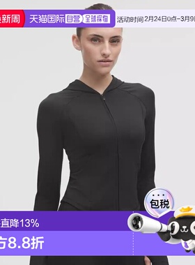 lululemon露露乐蒙Wunder Train运动瑜伽修身连帽外套