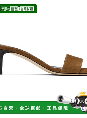 1h可退 潮奢 aeyde 女士 棕色 Ilvy 凉鞋 A11HSGAIS55TB155SS2599