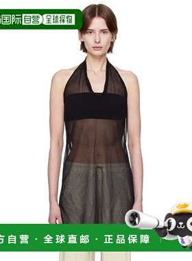 1h可退 潮奢 rick owens 瑞克 欧文斯 女士 黑色 Hollywood Halte