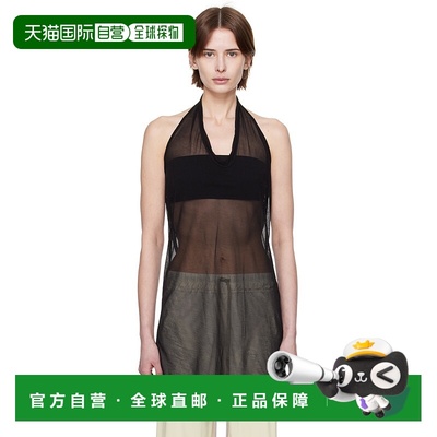 1h可退 潮奢 rick owens 瑞克 欧文斯 女士 黑色 Hollywood Halte