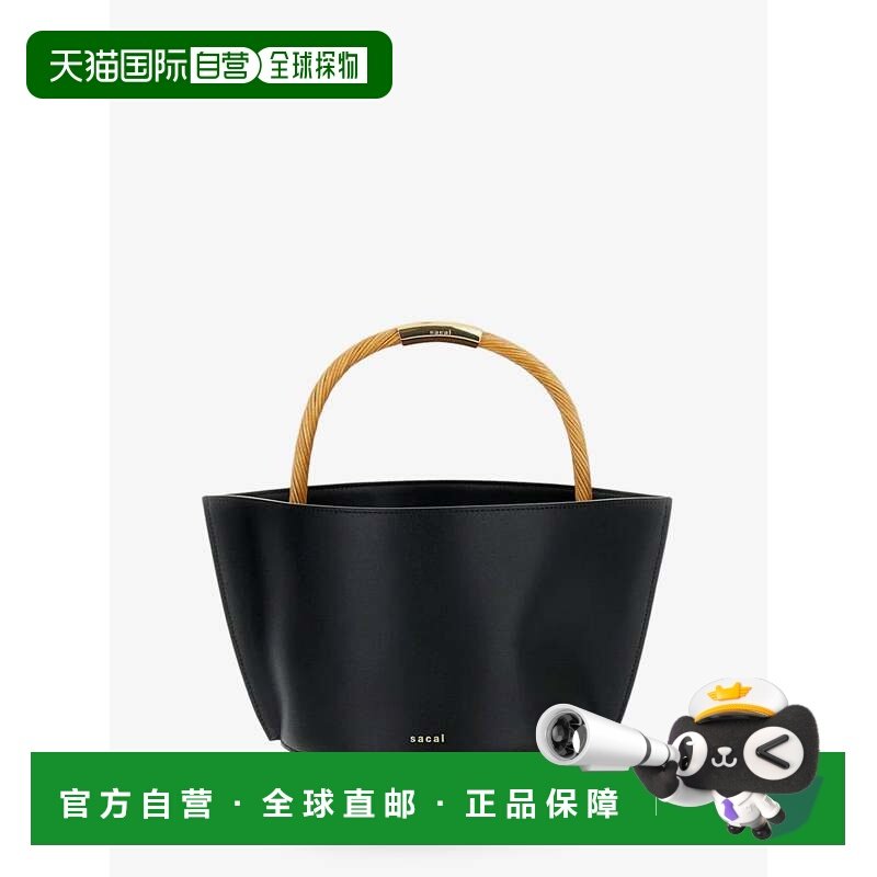 1h可退 潮奢 Sacai 女士 標誌印花編織手把水桶包 S15201,箱包皮具/热销女包/男包,托特包,淘宝优惠券,粉丝福利购,淘宝优惠卷