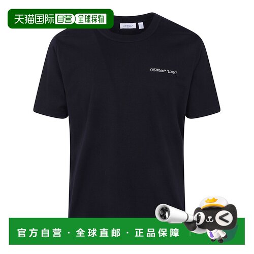 1h可退 OFF-WHITE 男士T恤 44MAA16MF26J00L001BLACK AW2026