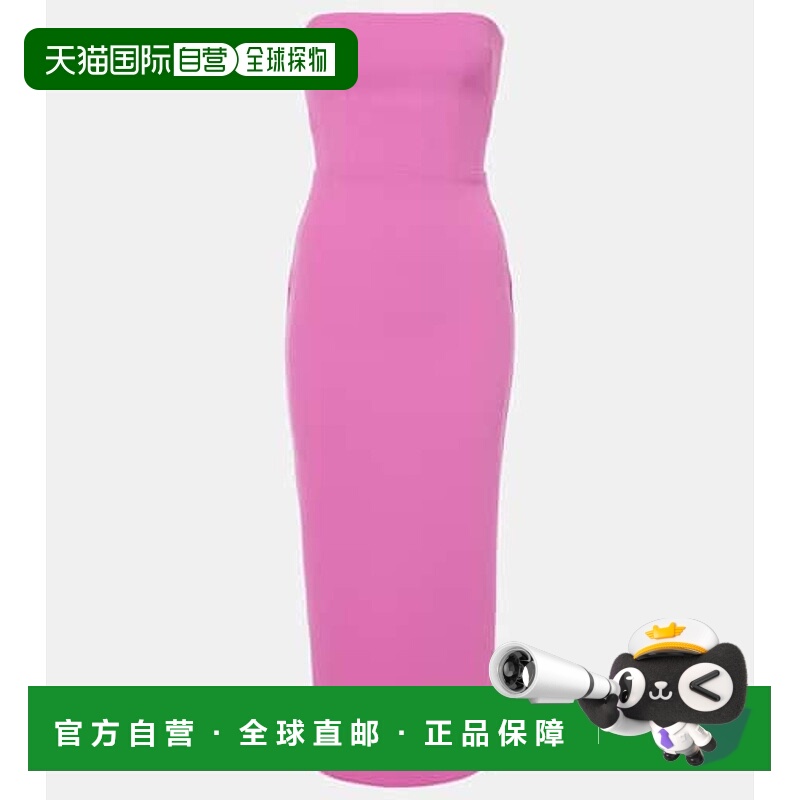 1h可退 潮奢 ALEX PERRY 女士 无肩带中长连衣裙