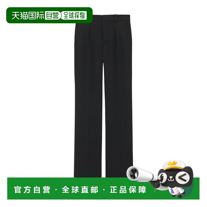 SAINT LAURENT 女士休闲裤 752882Y7E631000 SS2024直筒裤