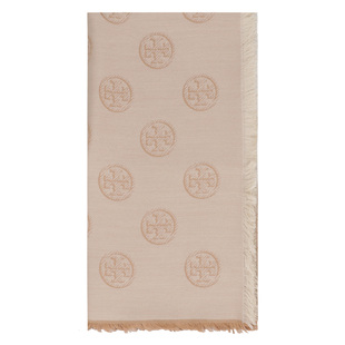 TORY 浅棕色 silk AW2025 and 171970200 女士围巾 BURCH Wool