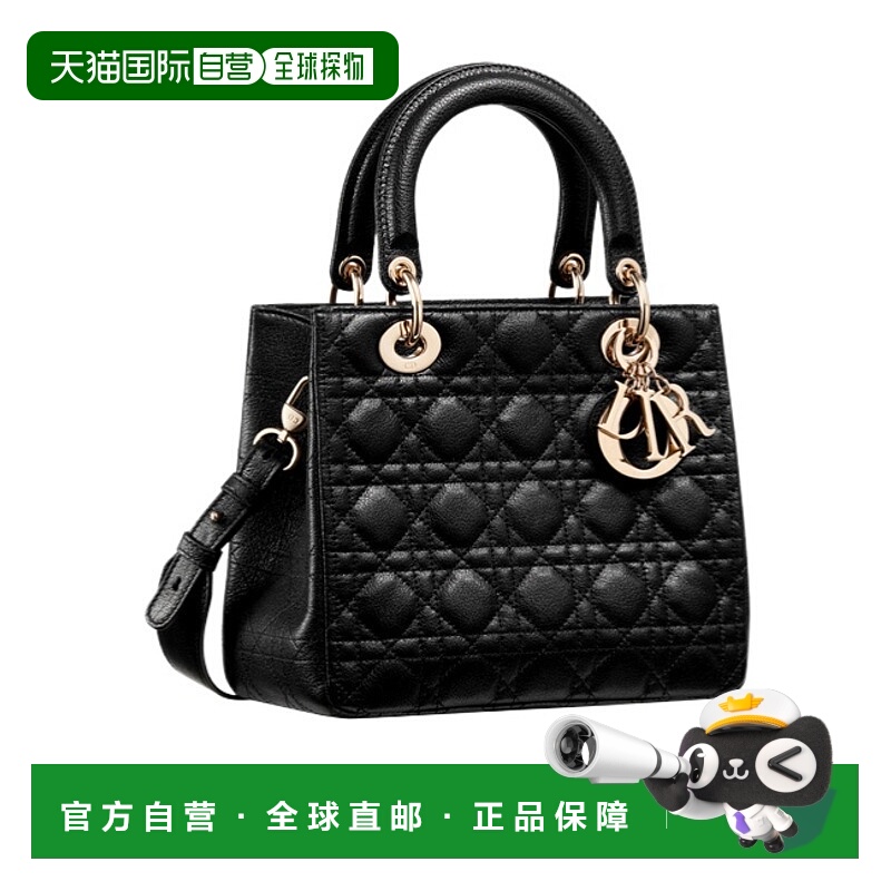 1h可退 DIOR 女士手提包 M0619ONUHM900 SS2025 黑色迪奥新款