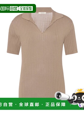 THE ROW 女士POLO衫 8944Y913BEI SS2025 TOP短袖米白色上衣