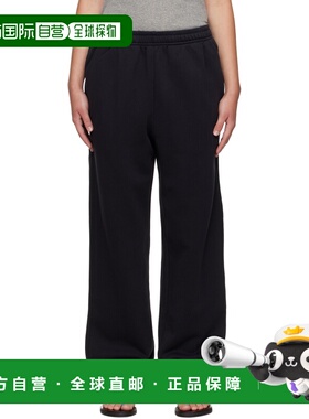 1h可退 潮奢 Acne Studios 艾克妮 女士 黑色运动裤 CK0116