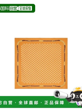 CELINE 女士围巾 2AWB60ZV1GDN1 AW2025 黄色 HERITAGE丝巾