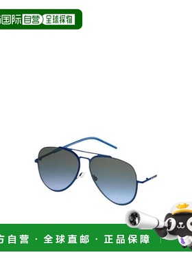 1h可退 MARC JACOBS 女士眼镜 MJ38SW3B AW2024 蓝色 飞行员太阳