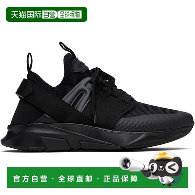 1h可退 潮奢 Tom Ford 汤姆 福特 男士 黑色 Neoprene Suede Jago