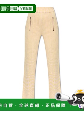 BURBERRY 女士休闲裤 8081254B8789 SS2024 米白色 Burberry Trou