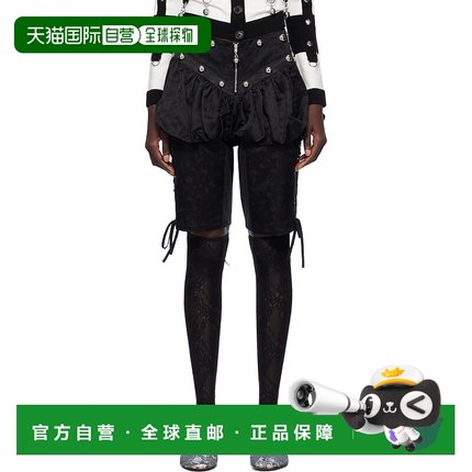 1h可退 潮奢 Chopova Lowena 女士 黑色短裤 4097