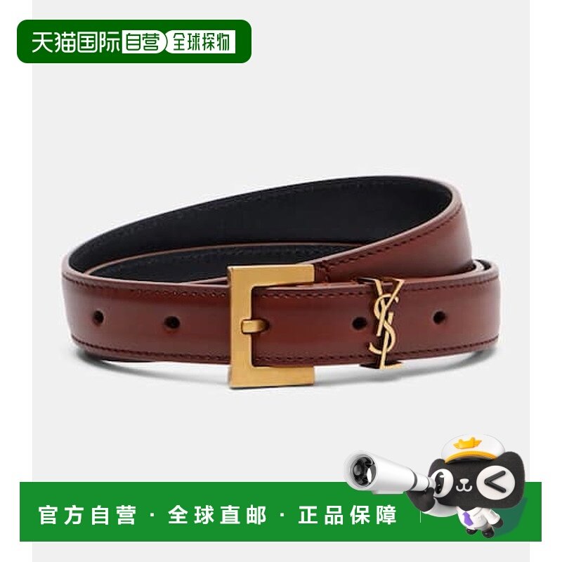 1h可退 潮奢 Saint Laurent 圣罗兰 女士 Cassandre 皮带腰带