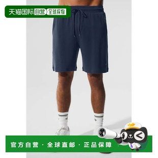 男款 柔软宽松系带纯色网球五分休闲短裤 m6127rAthletic yoga alo