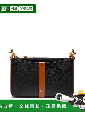1h可退 CHLOÉ 女士斜挎包 C23WP849L52001 AW2024 黑色 可调节肩