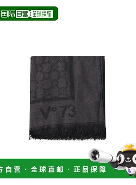 V73 女士围巾 73SP5ST01MIRAHNERO AW2024 黑色 流苏围巾