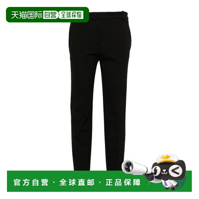 1h可退 PINKO 女士休闲裤 BELLO100155A24DZ99 AW2025 黑色西装裤