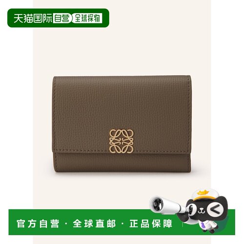 1h可退 LOEWE 女士卡包 100291151212000 CO 咖啡色 Wallet ANAGR