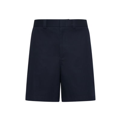 GUCCI 男士短裤 784043ZAQH54440 AW2024 黑色 Cotton bermuda sh