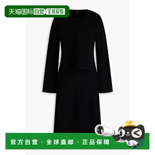 1h可退 潮奢 THEORY 希尔瑞 女士 层叠感弹性针织连衣裙 N1216703