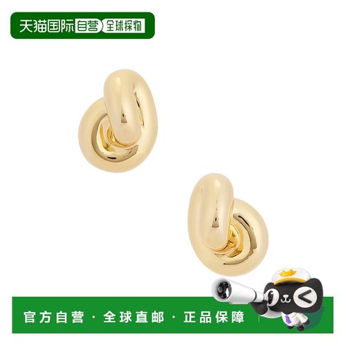 1h可退 潮奢 Jennifer Fisher 女士 小号打结耳钉 522266GLD710