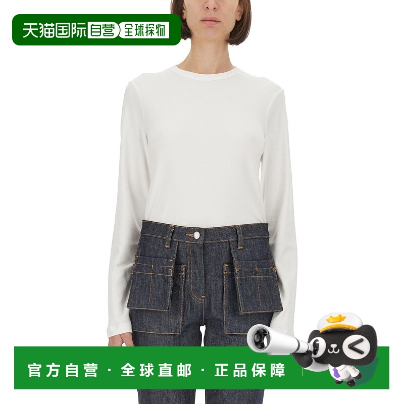 1h可退 潮奢 Helmut Lang 海尔姆特 朗 女士 长袖T 恤 O06HW507