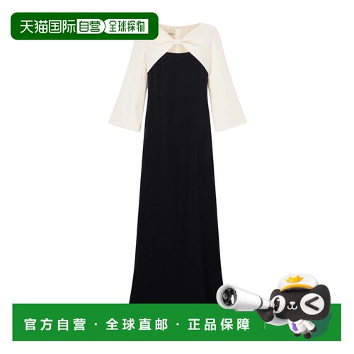VALENTINO 女士连衣裙 8B3VDMT01MMCZL SS2026 黑色长裙