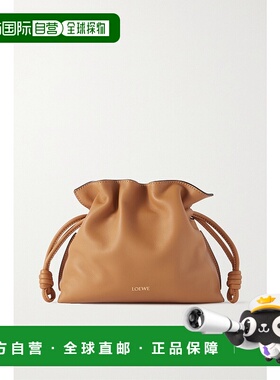 1h可退 潮奢 LOEWE 罗意威 女士 迷你Flamenco clutch抽绳单肩包