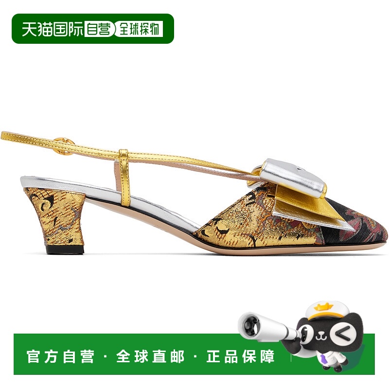 1h可退 VALENTINO 女士凉鞋 WS0LB6QRUR8V SS2025 棕色 露跟高跟