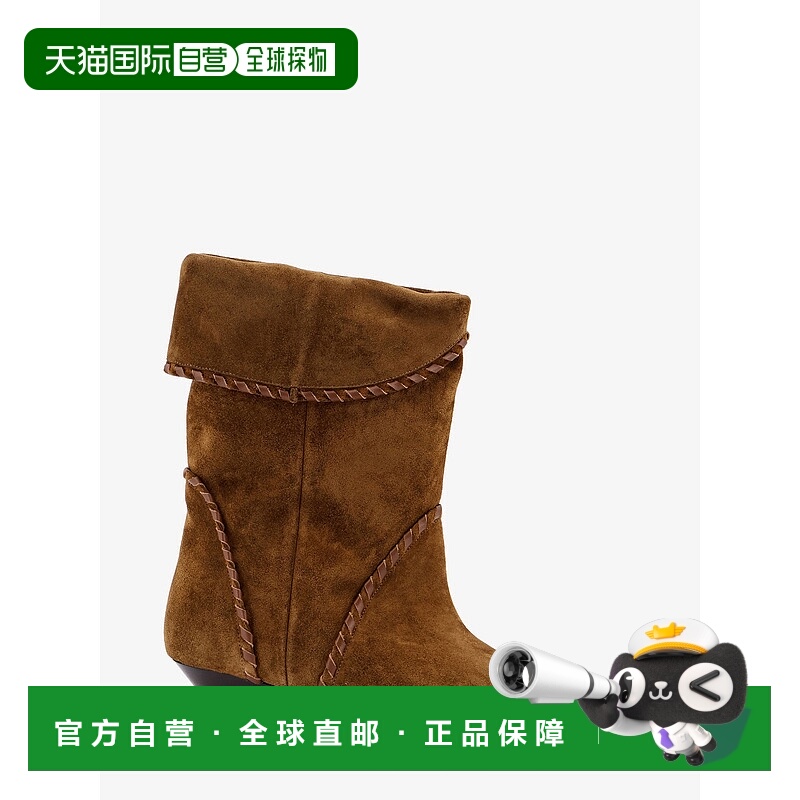1h可退 潮奢 Isabel Marant 伊莎贝尔 玛兰 女士 Edoa 绒面革短靴