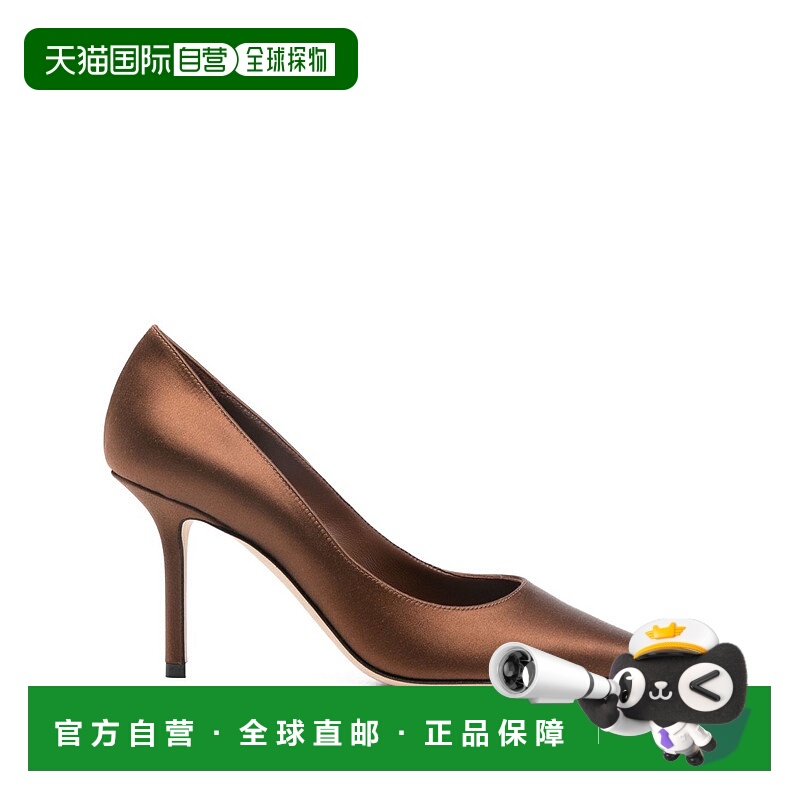 1h可退 JIMMY CHOO 女士高跟鞋 LOVE85SATBRONZE SS2026 棕色