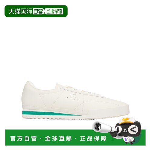 LACOSTE 男士运动鞋 50SMA0235082 AW2025 白色 Aura 皮革运动鞋